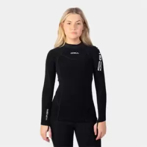 Image of Gul Evotherm Ladies Long Sleeve Flatlock Thermal - Black
