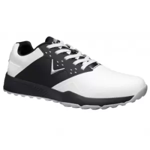 Image of Callaway 2022 Mens CHEV ACE Golf Shoes WHITE/BLACK - UK10