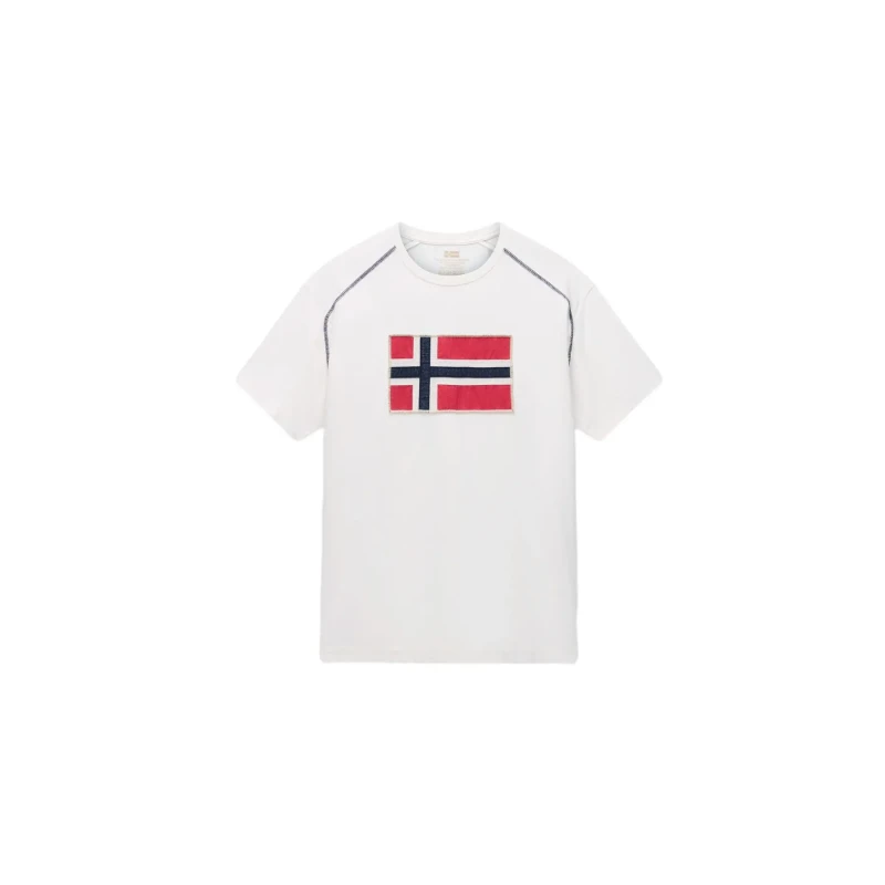 Image of T-Shirt Napapijri Reflect Blanc Male 2XL