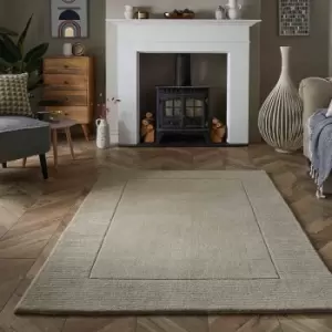 image of Mayfair Esme 80x150cm Stone Wool Rug