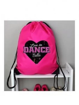 image of Personalised Born To Dance Kit Bag