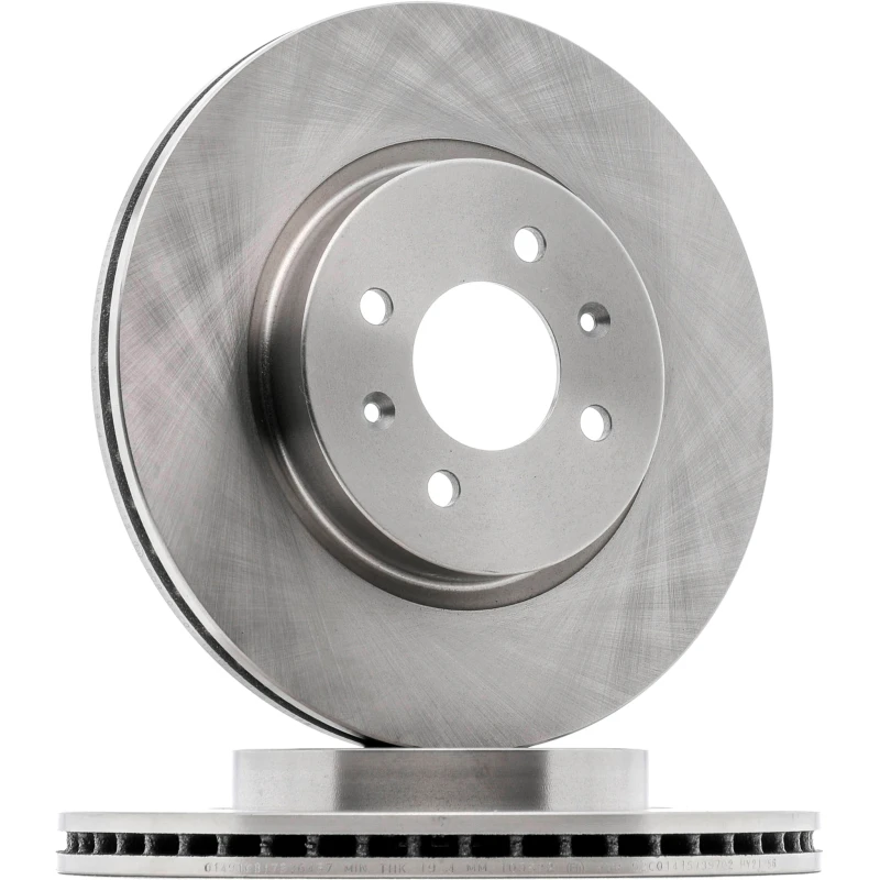 Image of STARK SKBD-0022964 Brake disc Front Axle, Vented, Cast Iron, Uncoated, Untreated, without bolts/screws Cast Iron Brake Disc (82)