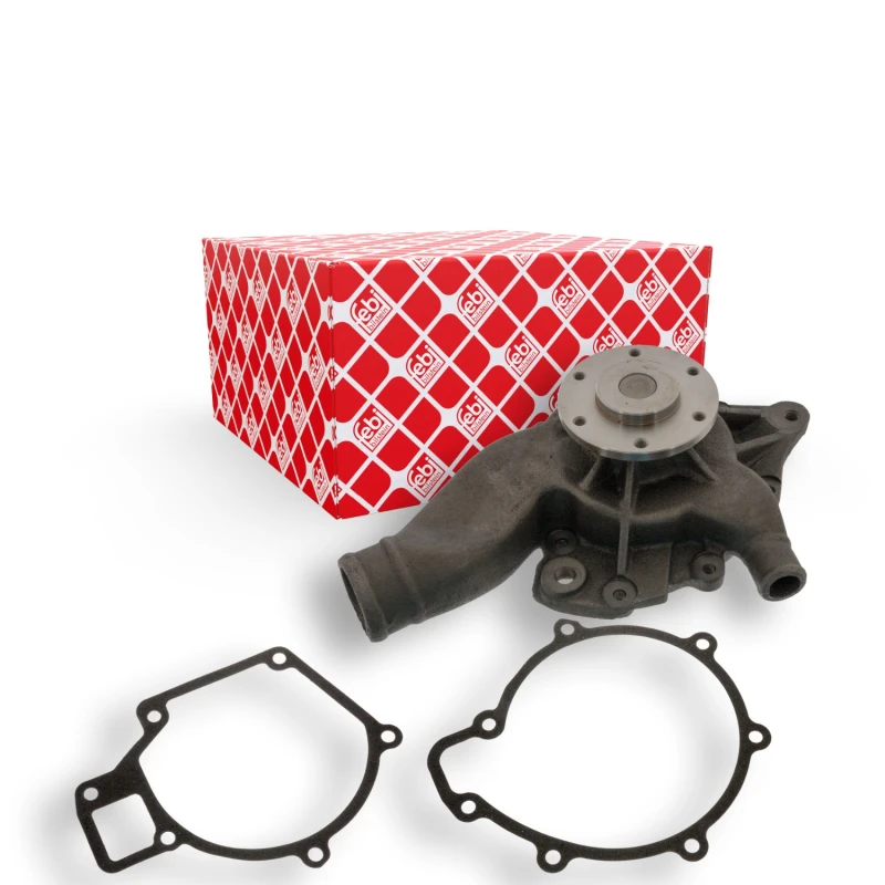 Image of FEBI BILSTEIN 11361 Water pump Grey Cast Iron, with gaskets/seals Grey Cast Iron Water Pump (1260)