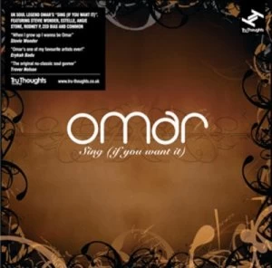 image of Sing If You Want It by Omar CD Album