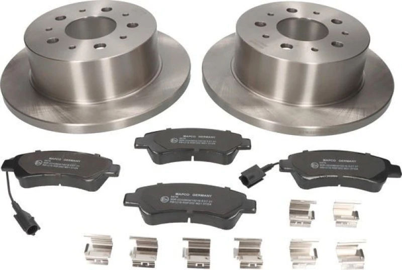 Image of Brake discs and pads set MAPCO 47334
