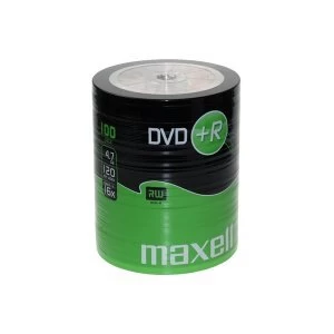 image of Maxell DVD-R 100 Pack Shrink Wrap