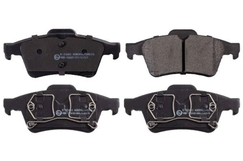 Image of SWAG 60 91 6428 Brake pad set Rear Axle, excl. wear warning contact Brake Pad Set,disc brake (402)
