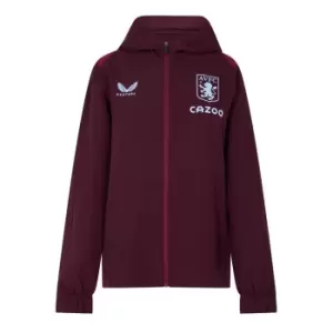 Image of Castore Aston Villa Rain Jacket Ladies - Purple