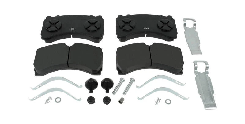 Image of DT Spare Parts 4.90937 Brake pad set Rear Axle Brake Pad Set,disc brake (402)