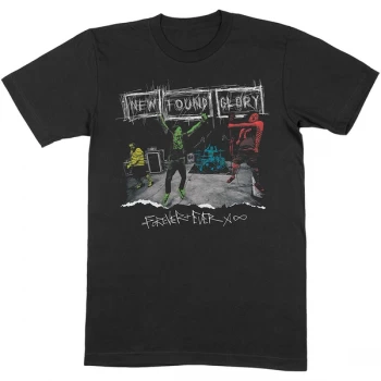 image of New Found Glory - Stagefreight Unisex Small T-Shirt - Black