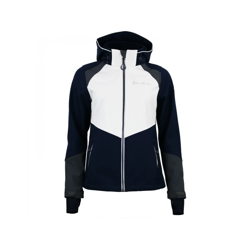 Image of Womens jacket Peak Mountain Softshell Ametisffa Bleu Female XL