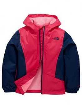 Image of The North Face Girls Zipline Rain Jacket PinkBlue Size Xs6 Years Women