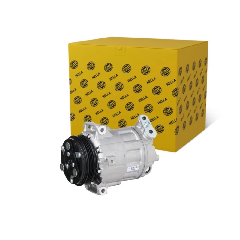 Image of HELLA Air conditioning compressor HELLA 8FK 366 201-651