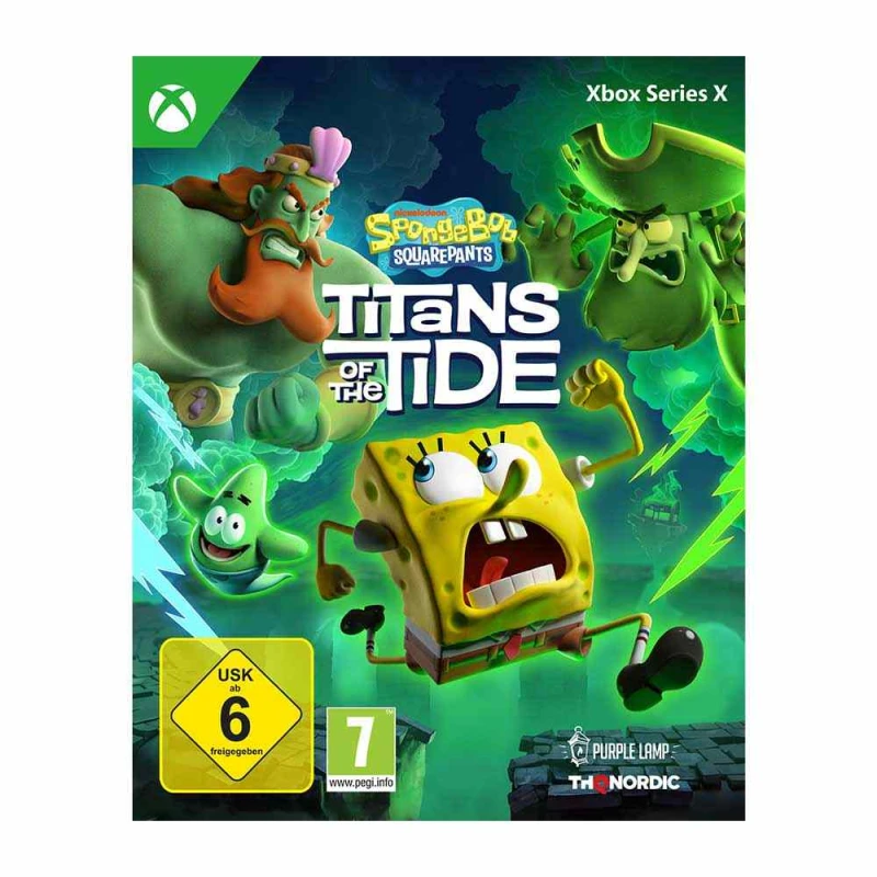 Image of SpongeBob SquarePants Titans of the Tide Xbox Series X Game