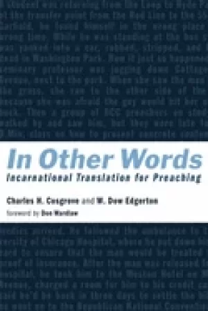 Image of in other words incarnational translation for preaching