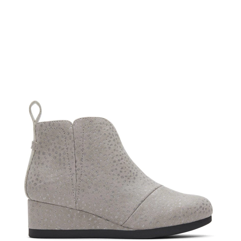 Image of TOMS 'Clare' Girls Boots Grey