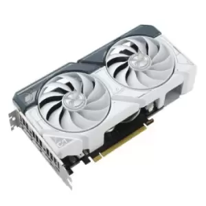 Image of ASUS Dual -RTX4060TI-O8G-WHITE GeForce RTX 4060 Ti 8GB GDDR6 128 bit 7680 x 4320 pixels PCI Express 4.0
