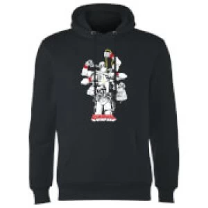 image of Marvel Deadpool Multitasking Hoodie - Black