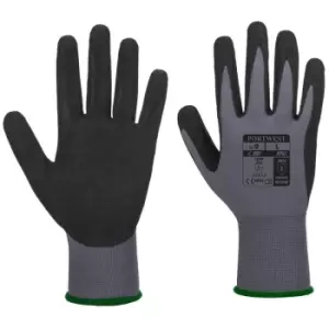 Image of AP62G8RL - sz L Dermiflex Aqua Glove - Grey/Black - Grey/Black - Portwest