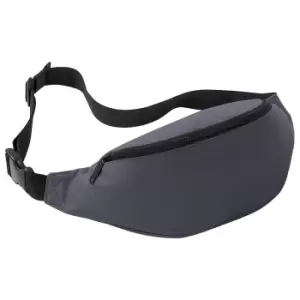 Image of Bagbase Adjustable Belt Bag (2.5 Litres) (One Size) (Graphite)