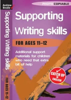 Image of Supporting Writing for Ages 11-12 by Andrew Brodie Paperback