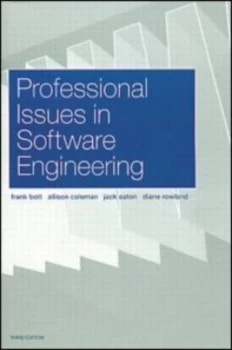 Image of Professional Issues in Software Engineering by Frank Bott Book