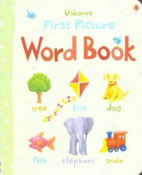 Image of Usborne First Picture Word Book by Jo Litchfield and Howard Allman Hardback
