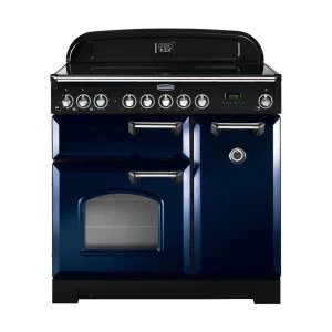 image of Rangemaster CDL90EIRB-C Classic Deluxe 90cm Induction Range Cooker Regal B-C