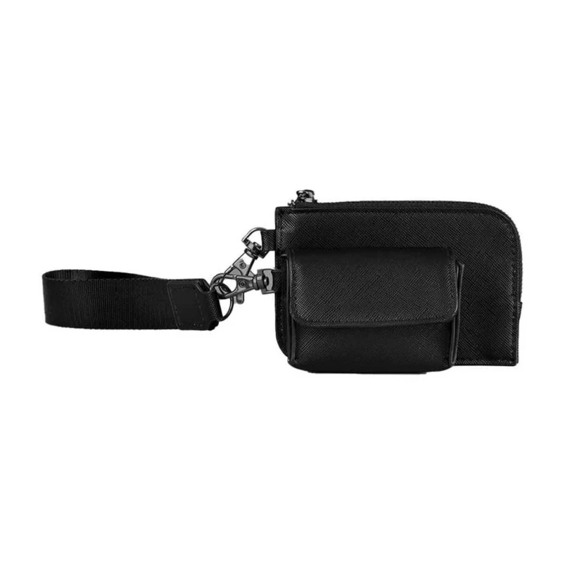 Image of Bagbase Mens Boutique Wristlet Pouch Set in Black Male One Size