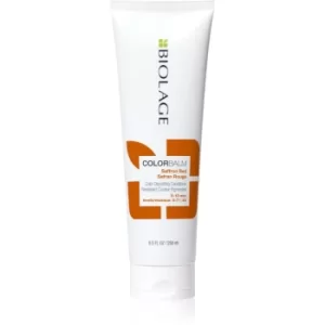 image of Biolage ColorBalm Toning Conditioner Shade Saffron Red 250ml