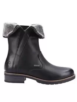 Image of Cotswold Dursley Ankle Boots - Black, Size 4, Women