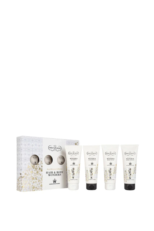 Image of Percy and Reed Royal Blossom Hair & Body Wonders Collection Gift Set Multi female