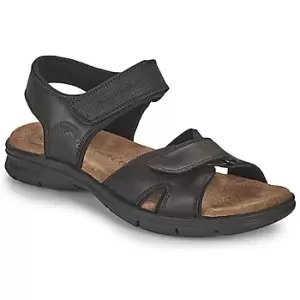 Image of Panama Jack SANDERS BASICS mens Sandals in Black,7,8,8.5,9.5,10.5,12