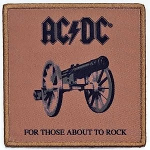 image of AC/DC - For Those About To Rock We Salute You Standard Patch