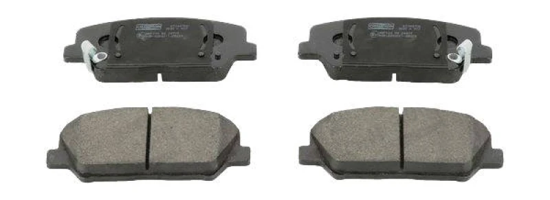 Image of CHAMPION 573447CH Brake pad set with acoustic wear warning Brake Pad Set,disc brake (402)