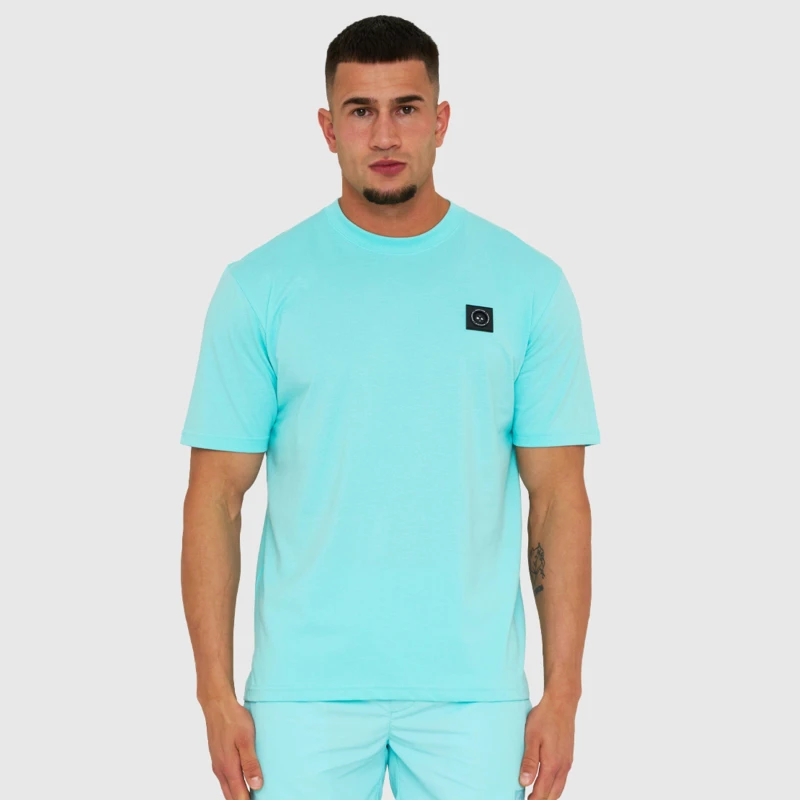 Image of Marshall Artist Mens Siren Regular Fit T-Shirt Aqua male X Large