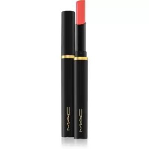 Image of MAC Cosmetics Powder Kiss Velvet Blur Slim Stick Moisturising Matte Lipstick Shade Sweet Cinnamon 2 g