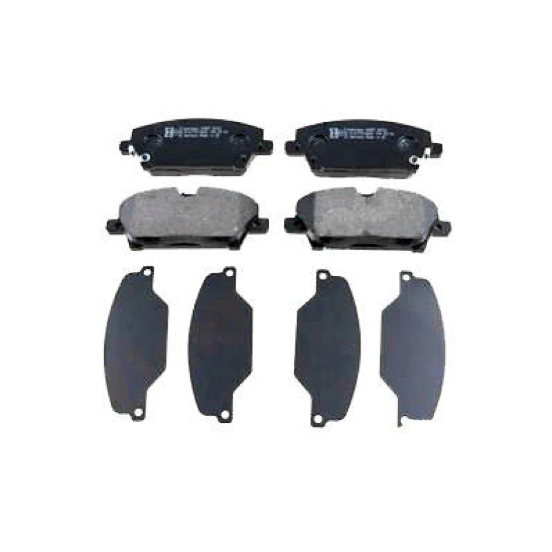Image of ZIMMERMANN 24087.175.1 Brake pad set Front Axle, with acoustic wear warning, Photo corresponds to scope of supply Brake Pad Set,disc brake (402)