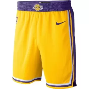 image of Nike NBA Shorts Mens - Yellow