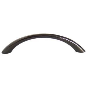 Image of BQ Nickel Effect Bow Furniture Handle Pack of 6