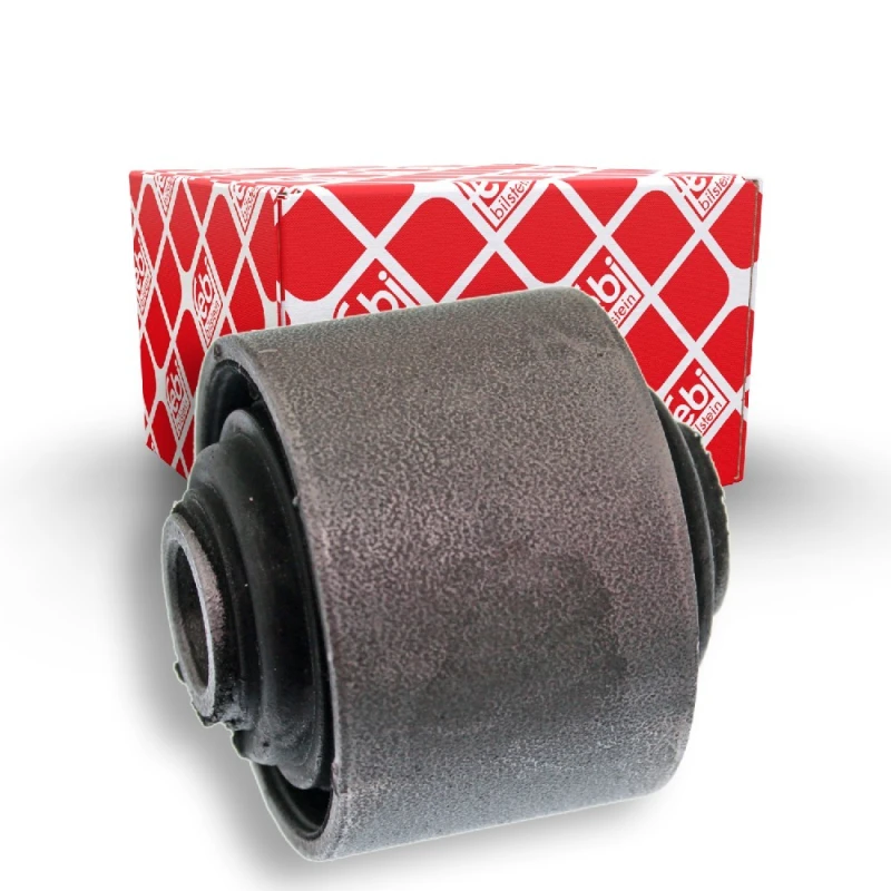 Image of FEBI BILSTEIN 41411 Arm Bushes Rear Axle Right, Rubber-Metal Mount Control Arm-/Trailing Arm Bush (251)