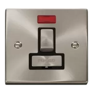Image of Click Scolmore Deco Ingot 13A Neon Switched Fused Spur Unit - VPSC752BK