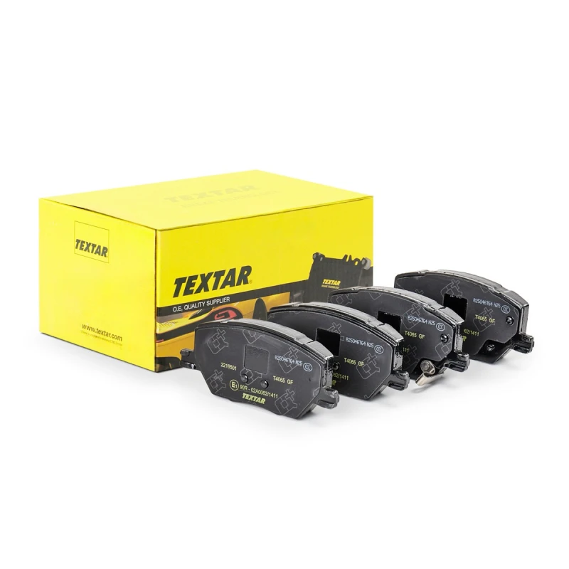 Image of TEXTAR 2216501 Brake pad set Q+ with acoustic wear warning Brake Pad Set,disc brake (402)