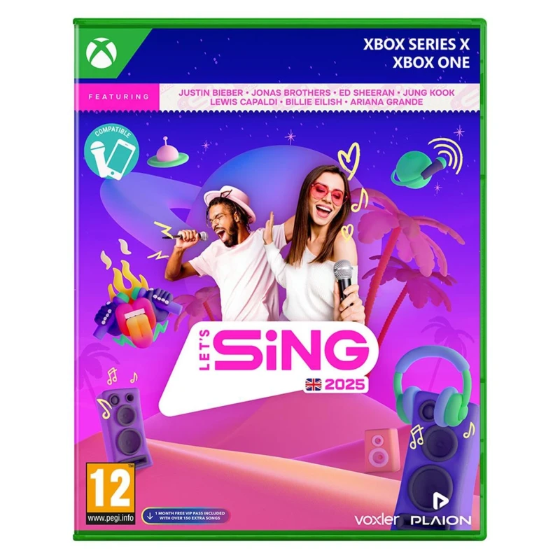 Image of Let's Sing Let's Sing 2025 Xbox One & Series X Game