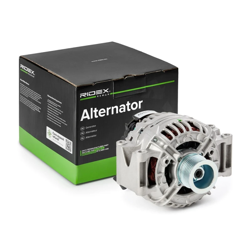 Image of RIDEX REMAN 4G0945R Generator Alternator Charging Current: 150A, Voltage: 12V Alternator (4)