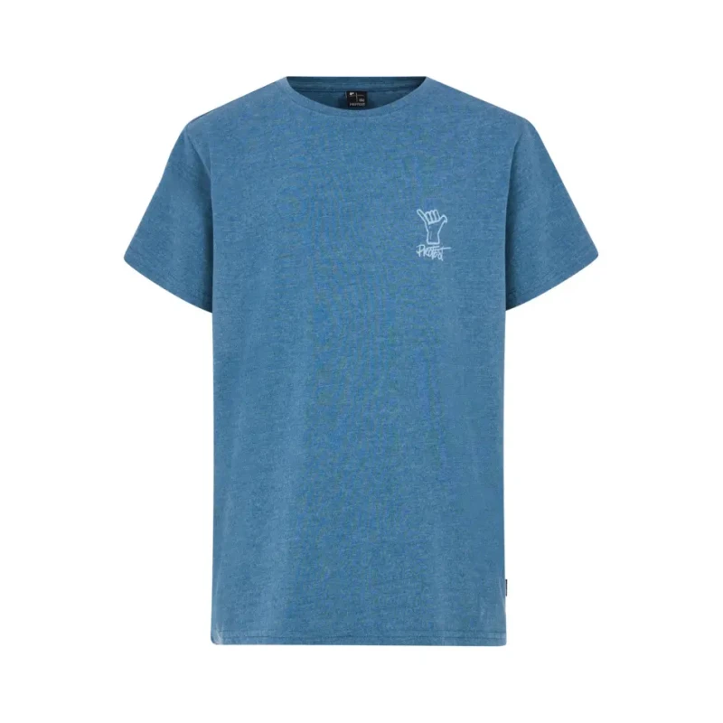 Image of Protest Kid's T-Shirt Protest Kevan Bleu Male 6 ans