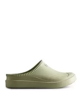 Image of Hunter In/out Bloom Algae Foam Clog - Green, Size 4, Women