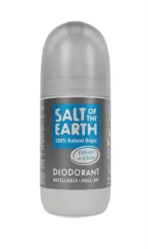 image of Salt of the Earth Vetiver and Citrus Refillable Roll On Deodorant 75ml