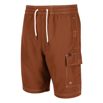 Image of Regatta Hotham Board Swim Shorts IV - Beige