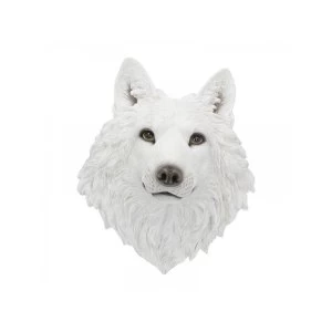 Image of Snow Spirit Wolf Wall Art